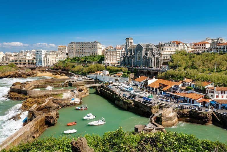 Disfrutando de Biarritz